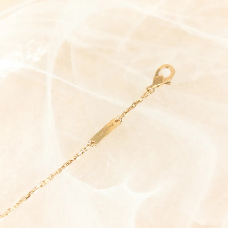 Van Cleef & Arpels Necklace Alhambra Alhambra Collection Necklace 26 Grey 18KY ellow Gold Diamond Vintage Small 42cm — cover view 8 of 10