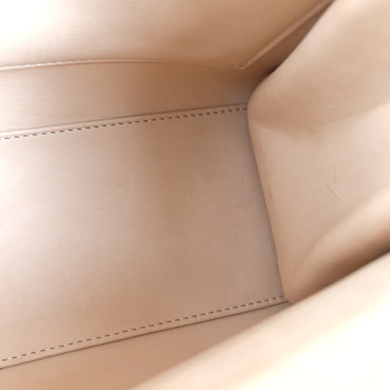 DELVAUX Top Handle Bag Tempete Top Handle Bag White Calfskin Small 21.5 × 8.5 × 19.5 cm — detail view 13 of 13