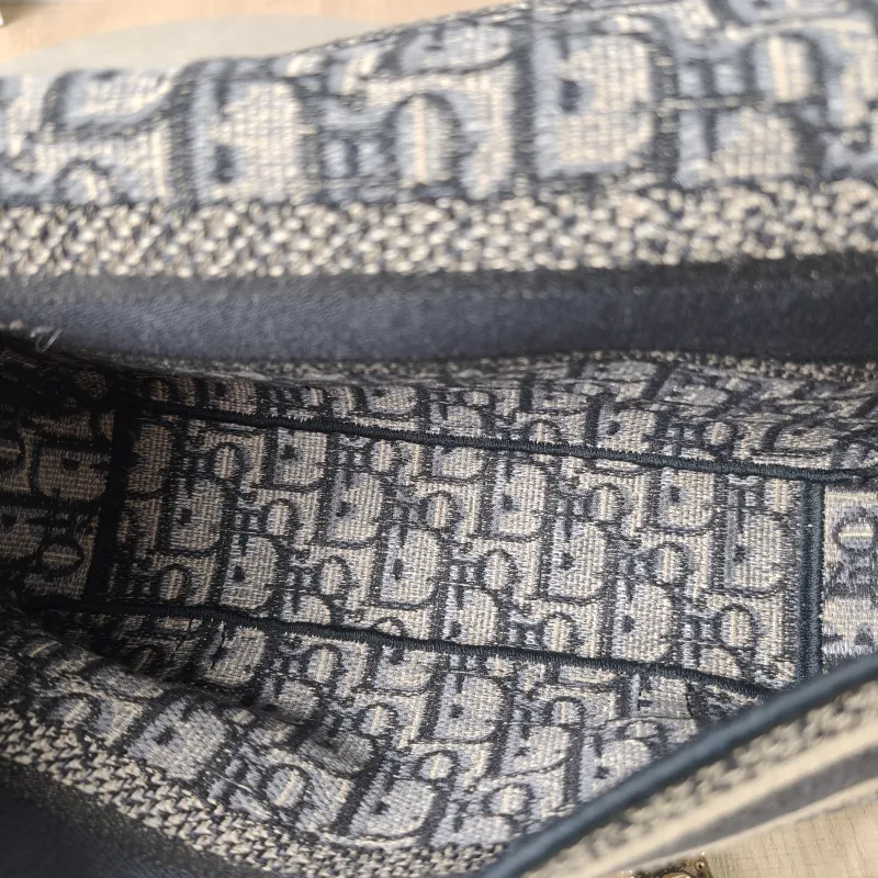 DIOR Crossbody Bag camp Messenger Bag Blue Canvas Small23 × 8 × 15 cm — detail view 9 of 13