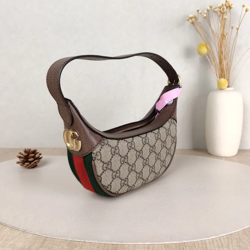 GUCCI Shoulder Bag Ophidia GG Monogram PVC Mini 20 × 5 × 15 cm — cover view 5 of 5