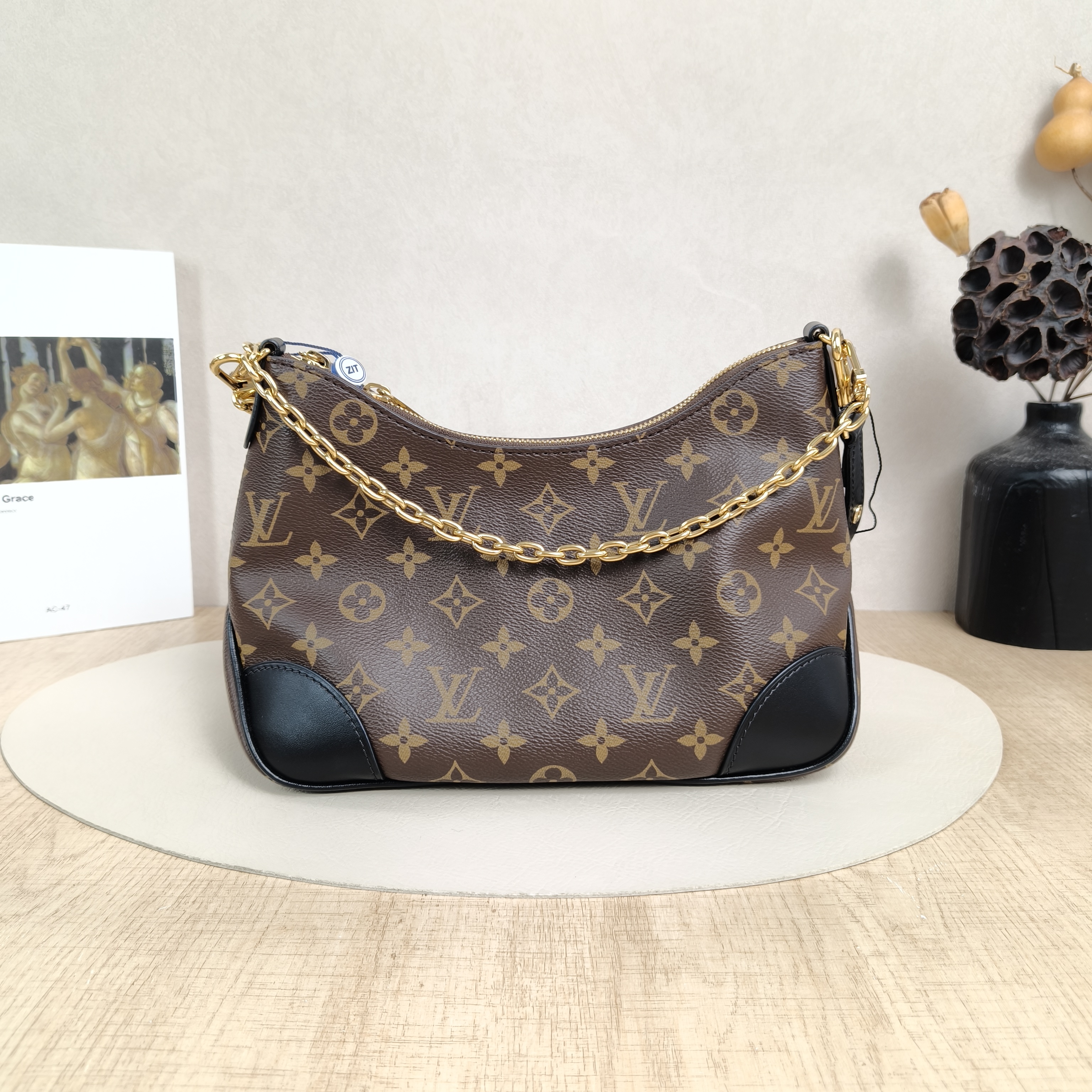 Louis Vuitton Crossbody Bag Boulogne PVC Small26 × 9.5 × 16 cm