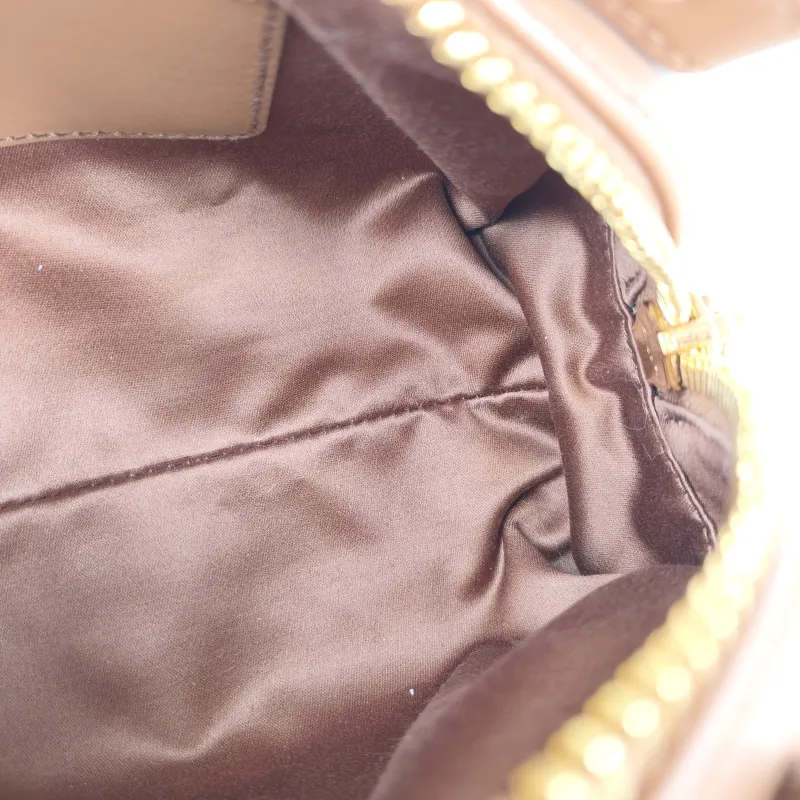 Miumiu Shoulder Bag Beau Brown Calfskin Small 23 × 10 × 11.5 cm — detail view 4 of 12