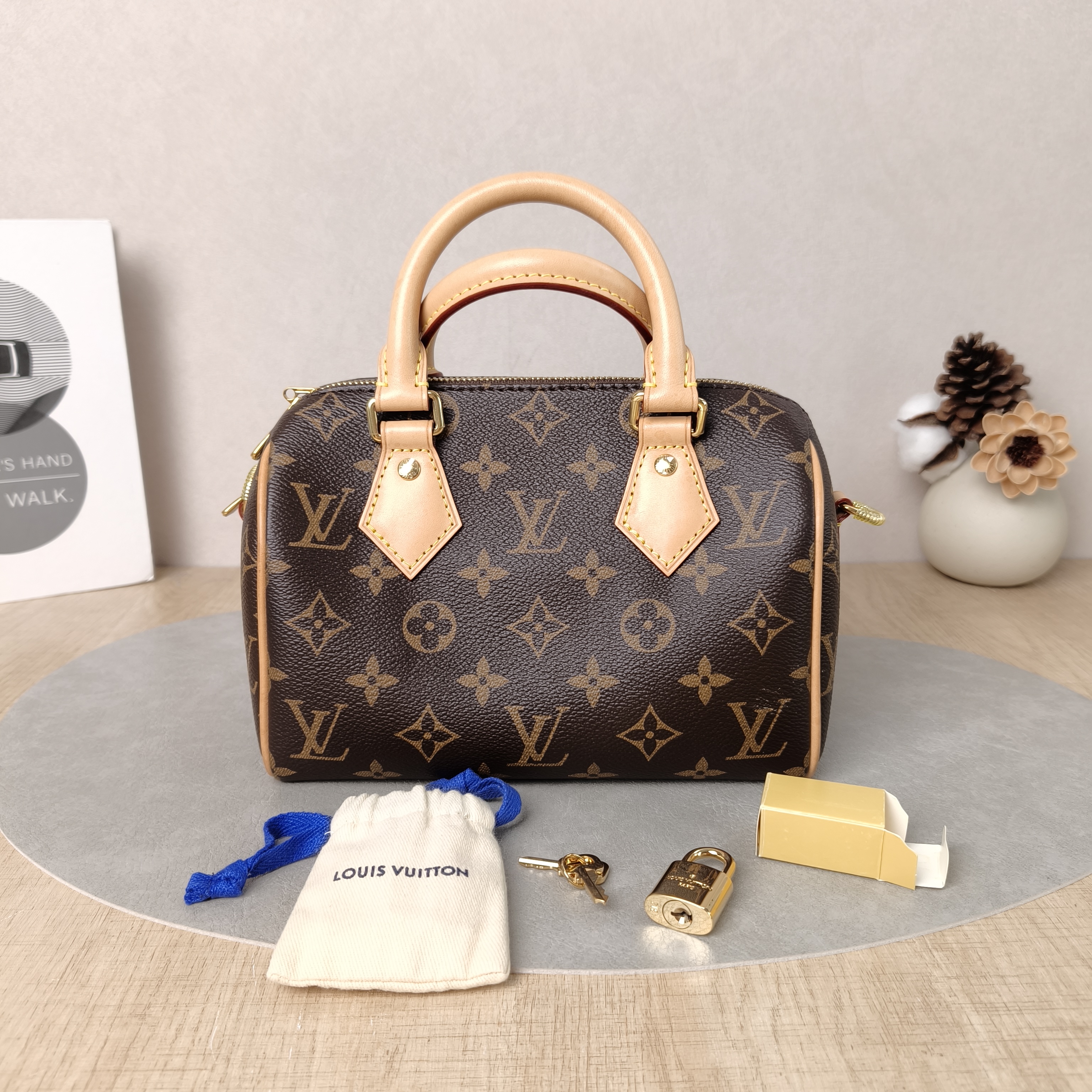 Louis Vuitton Crossbody Bag Speedy20 Shoulder Strap PVC Small20.5 × 12 × 13.5 cm — cover view 5 of 6