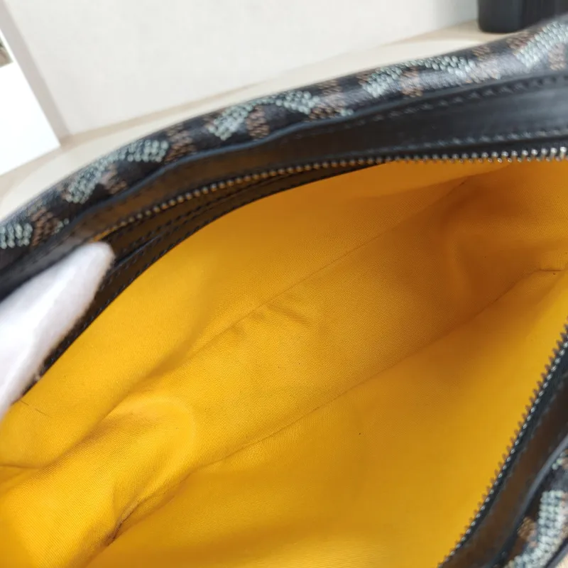 GOYARD Crossbody Bag Black PVC Small 22 × 6.5 × 13 cm — detail view 10 of 12
