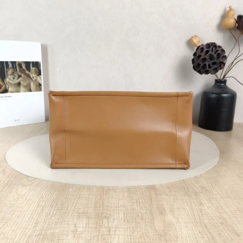 DIOR Top Handle Bag Book Tote Shoulder Strap Edition Brown Woven Small26.5 × 14 × 22 cm — cover view 4 of 5