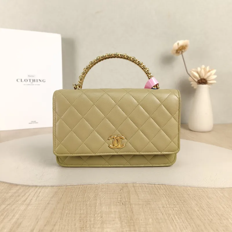 Chanel Crossbody Bag Edition woc Lambskin mini19.2 × 3.5 × 12.3 cm