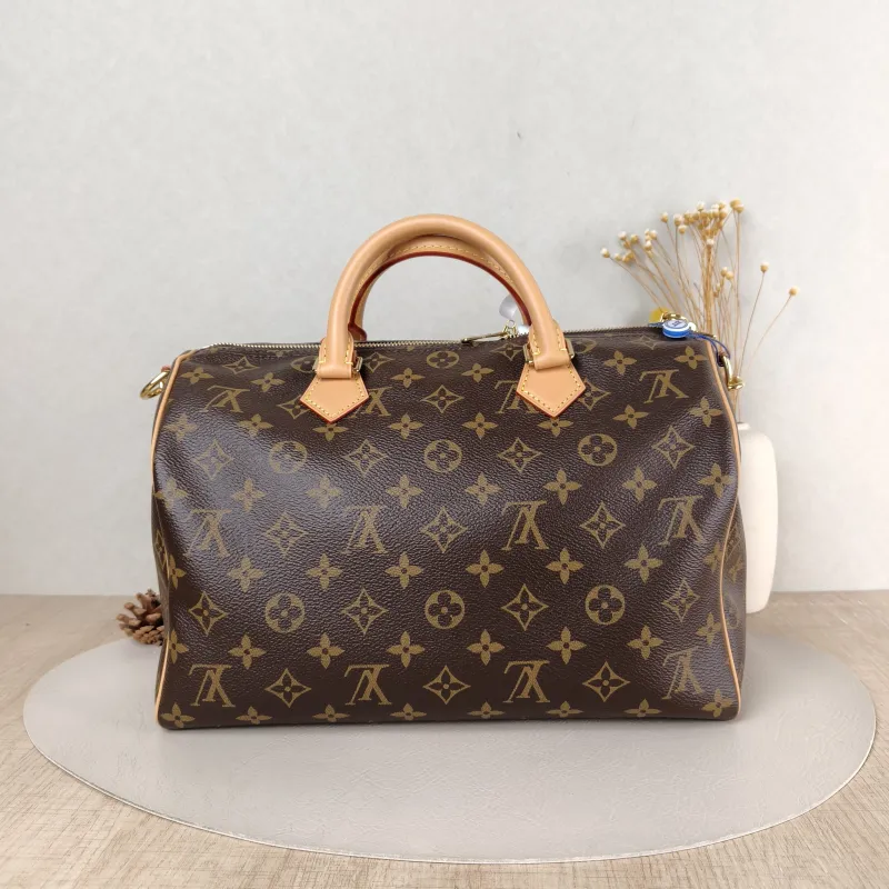 Louis Vuitton Shoulder Bag Speedy Soft 30 Shoulder Strap Edition-Monogram PVC Large 30 × 17 × 21 cm — cover view 4 of 5