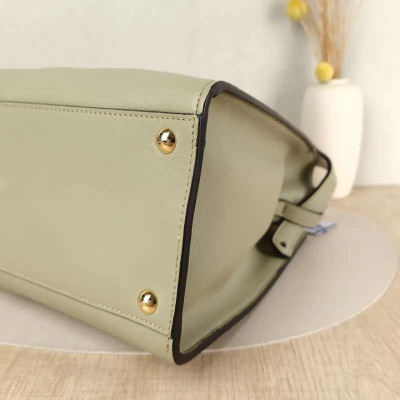 FENDI Shoulder Bag Peekaboo X-Lite Calfskin Medium 30 × 15 × 25 cm — detail view 8 of 11