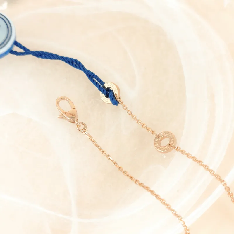 Bvlgari Necklace DIVAS’ DREAM Collection Pearl White Mother-of-Pearl 18KR ose Gold Diamond One Size 2*41-43 — cover view 4 of 10