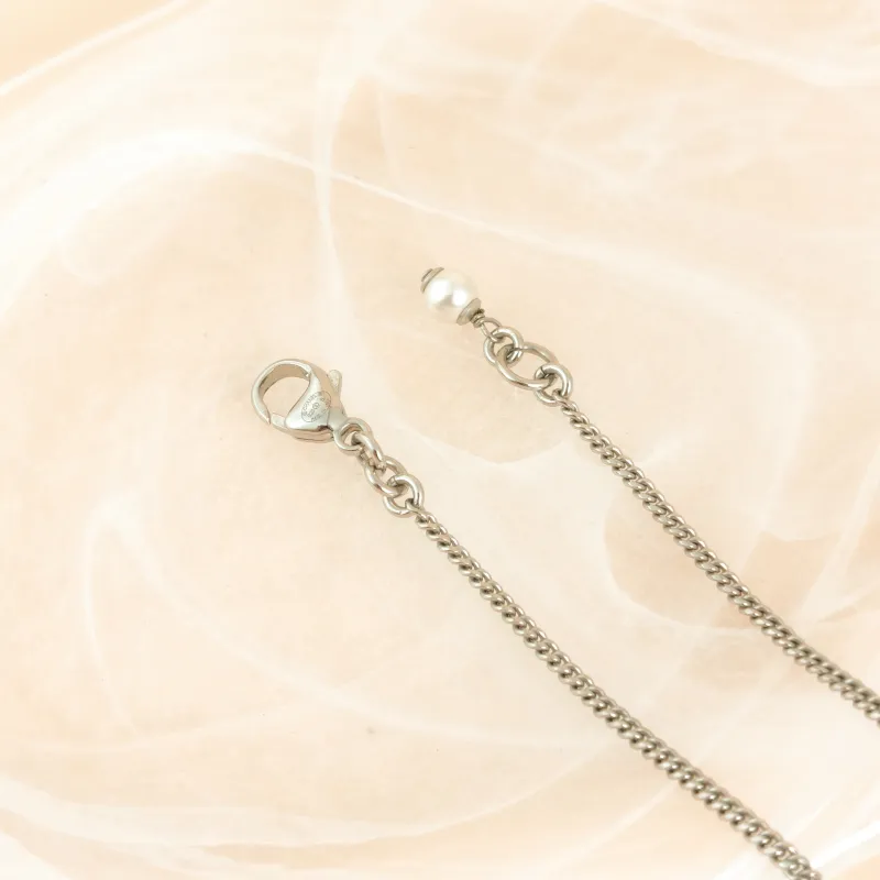 Chanel Necklace c Necklace Silver One Size60cm — cover view 2 of 9