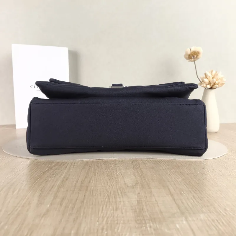 BALENCIAGA Shoulder Bag CRUSH Chain Bag Black Medium 30 × 13 × 20 cm — cover view 4 of 5