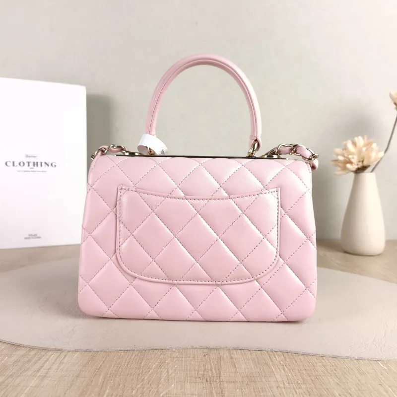 Chanel Crossbody Bag Trendy CC Pink Lambskin Mini 19.5 × 8 × 14.5 cm — cover view 2 of 5