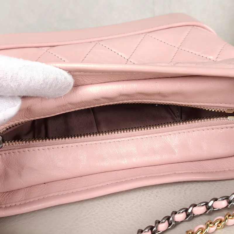 Chanel Crossbody Bag Gabrielle Gabrielle Bag Pink Calfskin Small 20 × 8 × 15 cm 27 — detail view 6 of 14