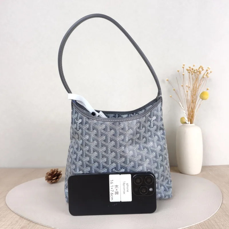 GOYARD Shoulder Bag Boheme HoboGrey PV Cmini29 × 11 × 18.5 cm — cover view 2 of 5