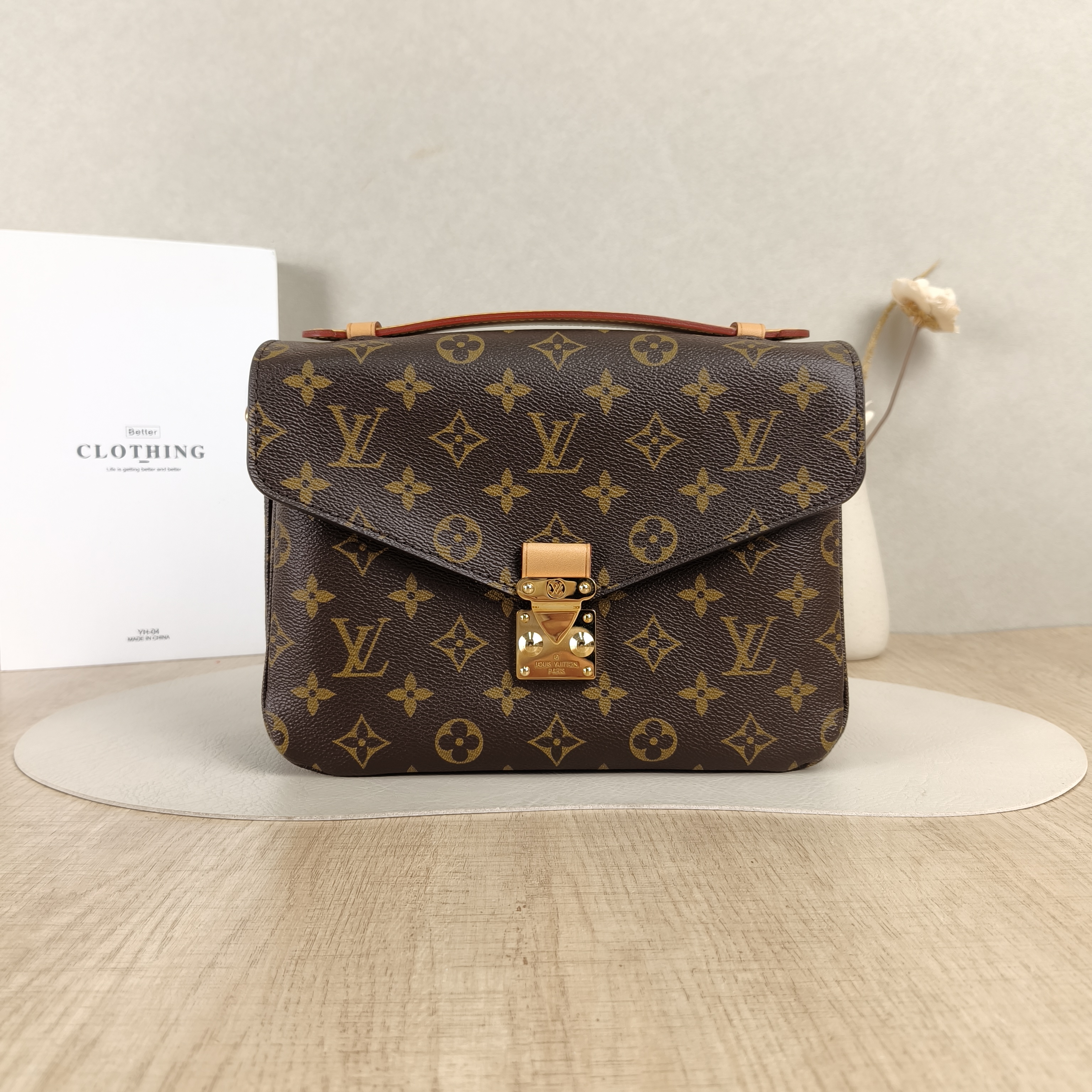 Louis Vuitton Crossbody Bag Pochette Métis Monogram PVC25 × 7 × 19 cm