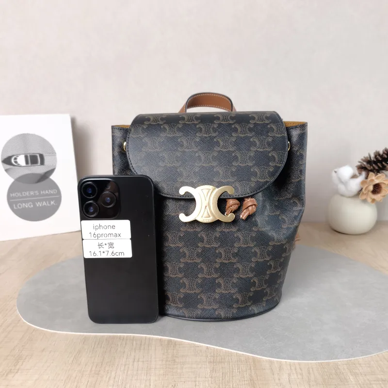 CELINE Backpack BONNIE Backpack Monogram PVC One Size 18 × 13 × 25 cm — cover view 2 of 5