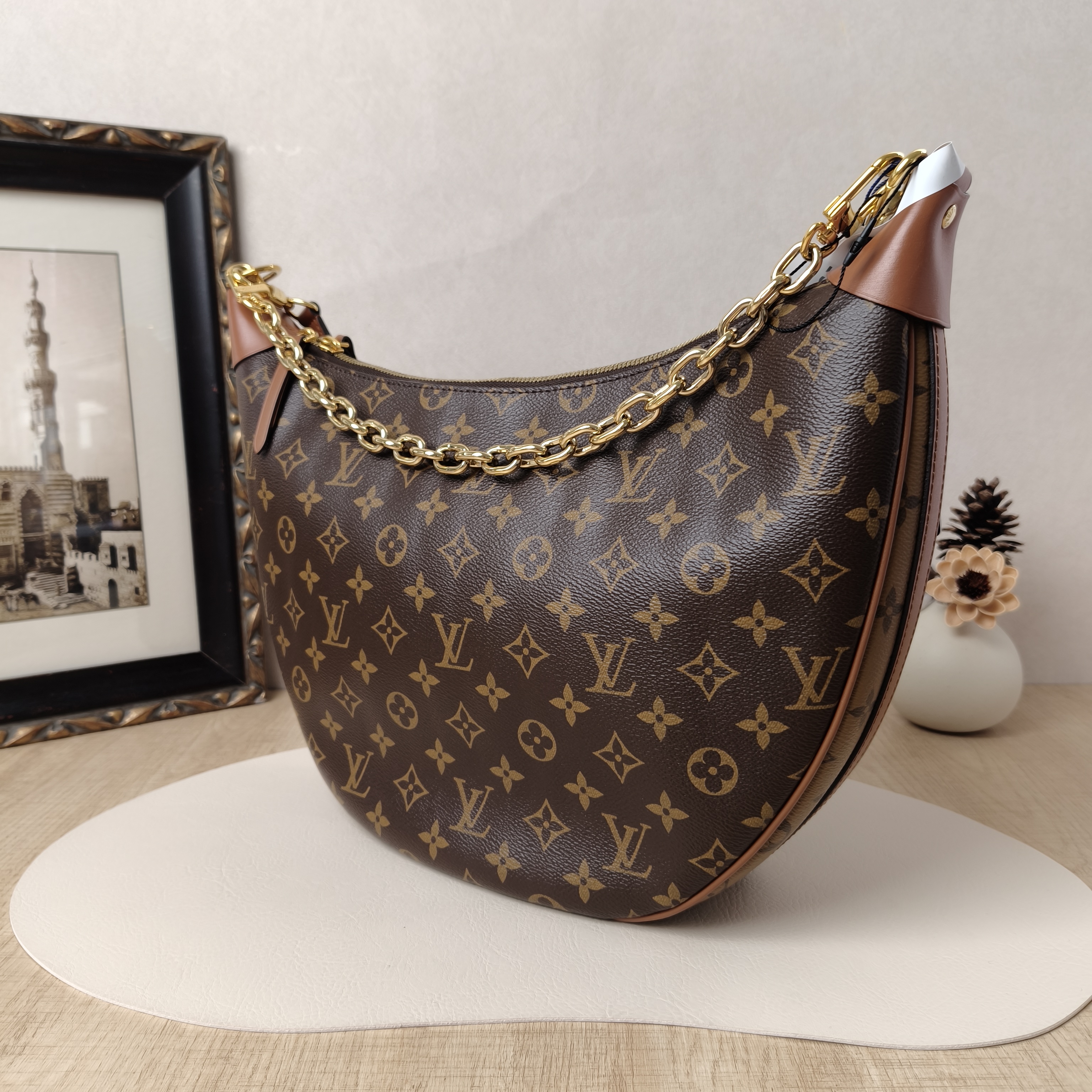 Louis Vuitton Crossbody Bag Loop Hobo Monogram PVC One Size38 × 10 × 26 cm — cover view 8 of 9
