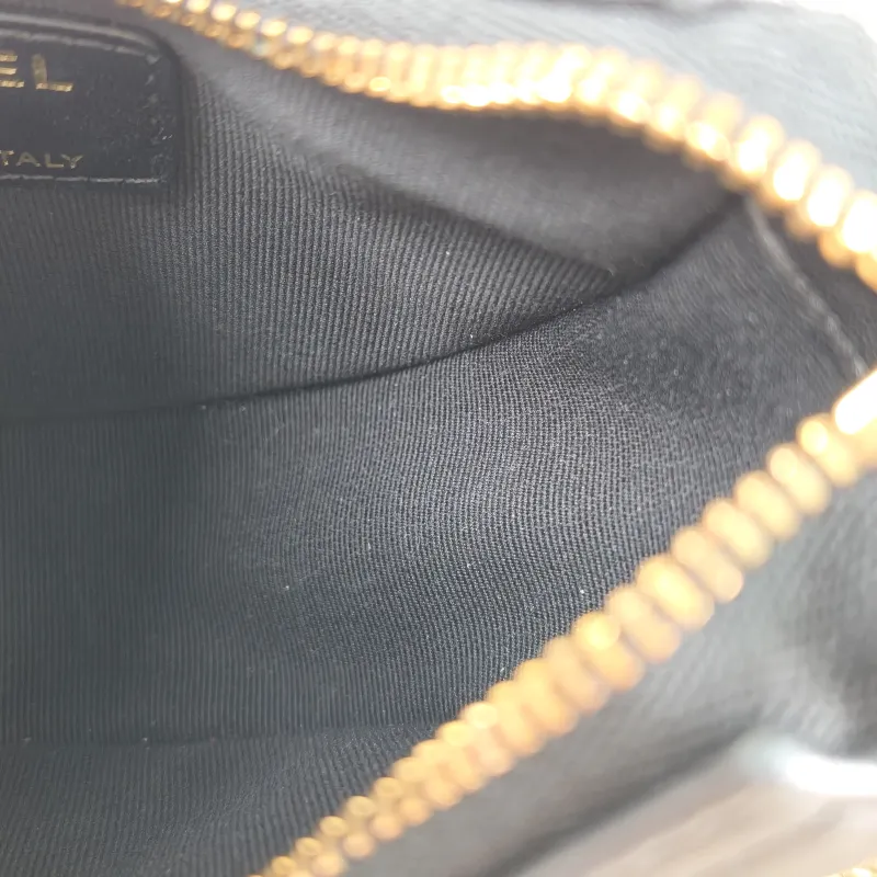 Chanel Crossbody Bag 23p Black Lambskin Mini 13.5 × 5 × 9.5 cm — detail view 11 of 11