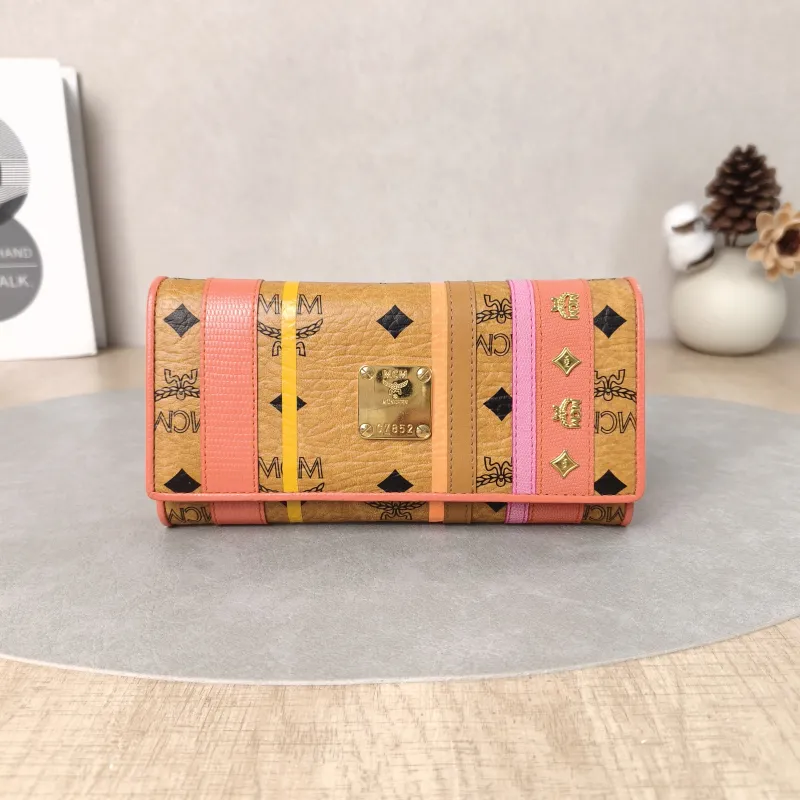 MCM Wallet Wallet PVC One Size17.5 × 3 × 9.5 cm