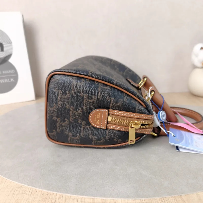 CELINE Crossbody Bag Monogram PVC Small 20 × 10.5 × 15.5 cm — detail view 5 of 13