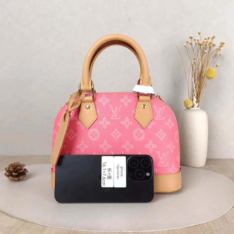 Louis Vuitton Top Handle Bag Alma BB Pink PVCBB23.5 × 11.5 × 17.5 cm — cover view 3 of 5