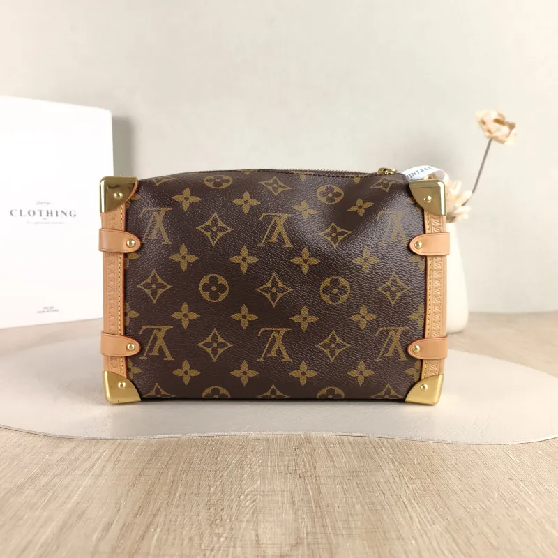 Louis Vuitton Crossbody Bag Side Trunk Box Monogram PVC Medium 23.5 × 8.5 × 16 cm — cover view 2 of 5