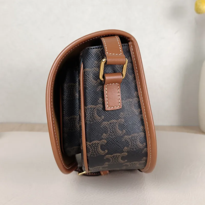 CELINE Crossbody Bag FOLCO Monogram PVC Medium 18.5 × 8 × 17 cm — detail view 1 of 13