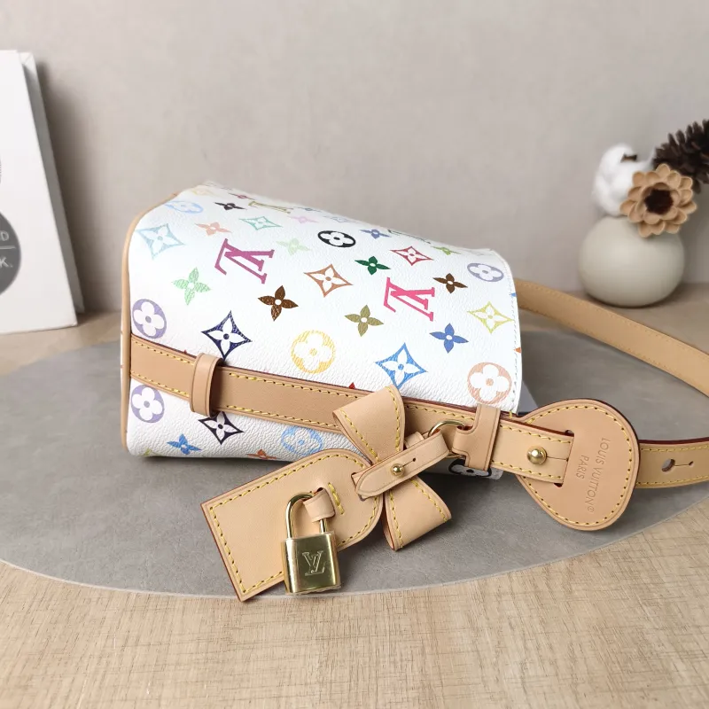 Louis Vuitton Top Handle Bag ALL IN BB Multicolore PVCBB16 × 12 × 18 cm — detail view 16 of 16