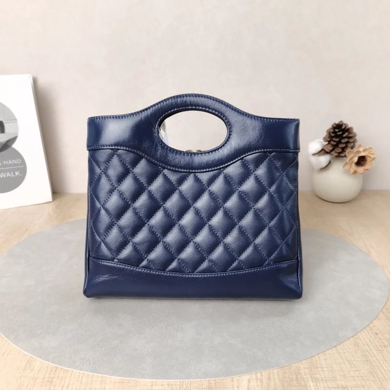 Chanel Crossbody Bag31Bag Navy Waxed Leathermini23 × 5.5 × 22 cm — cover view 6 of 6