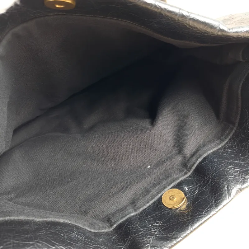 BALENCIAGA Shoulder Bag MONACO Chain Bag Black Calfskin Large43 × 15 × 33 cm — detail view 12 of 13