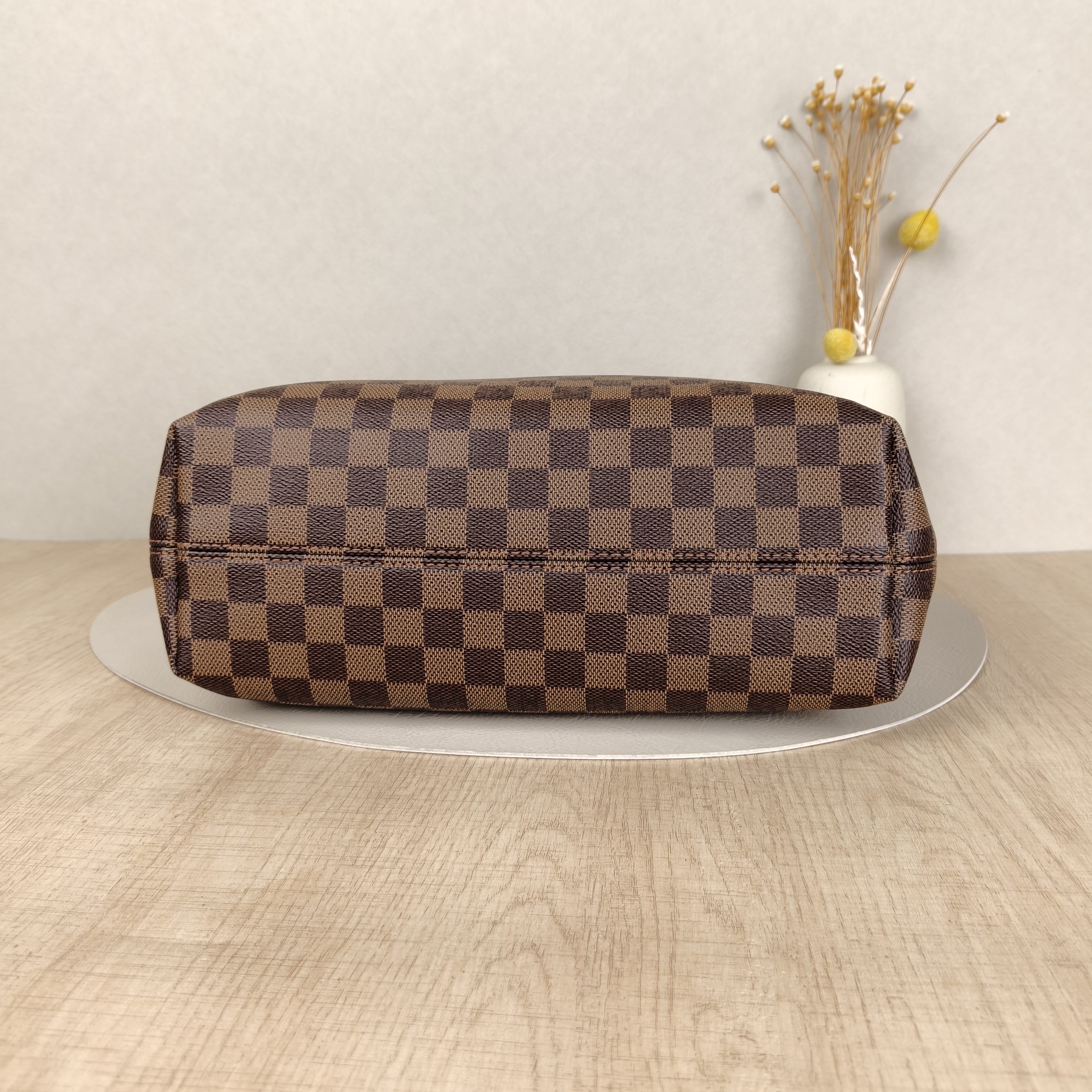 Louis Vuitton Shoulder Bag Graceful Shoulder Bag Damier Ebene PVC Small35 × 11 × 30 cm — cover view 4 of 9