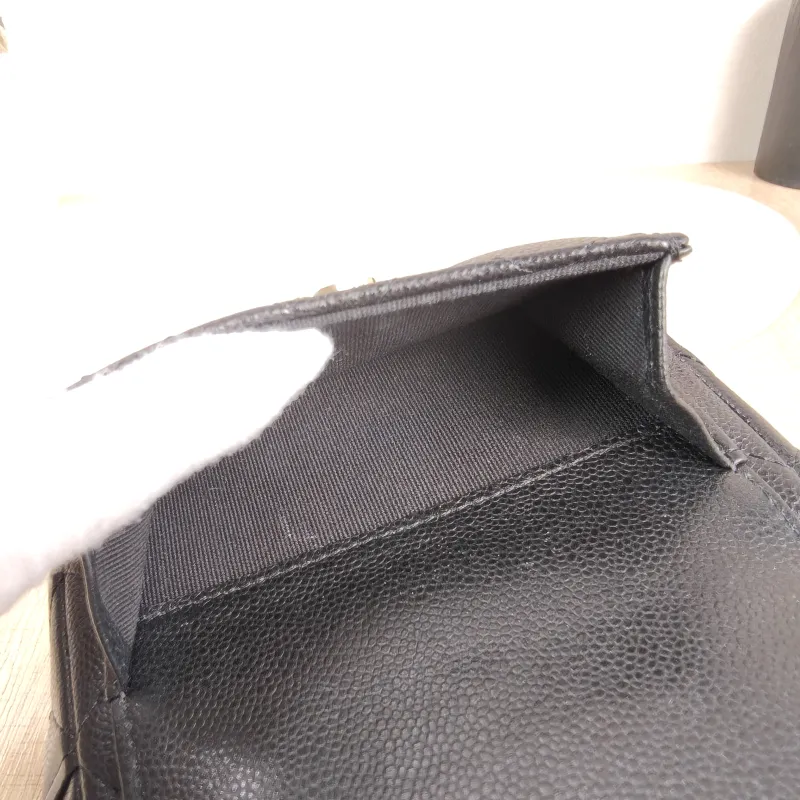Chanel Backpack mini Backpack Collection Black Grained Calfskin One Size13 × 9 × 18 cm — detail view 12 of 13