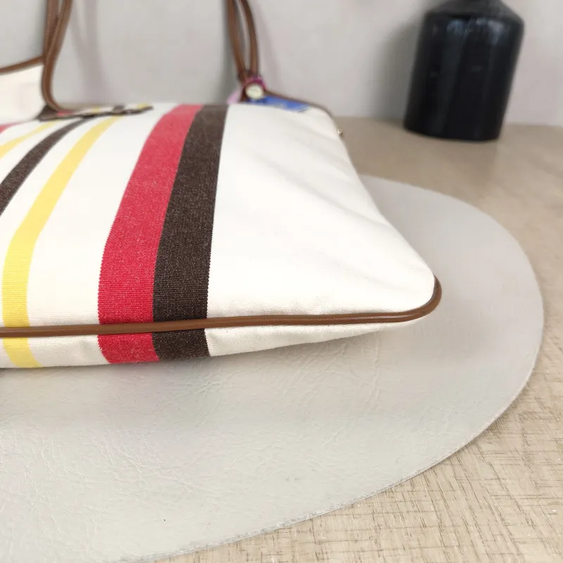 Miumiu Shoulder Bag IVY Tote Shopping Tote Canvas Medium 35*40 — detail view 10 of 12
