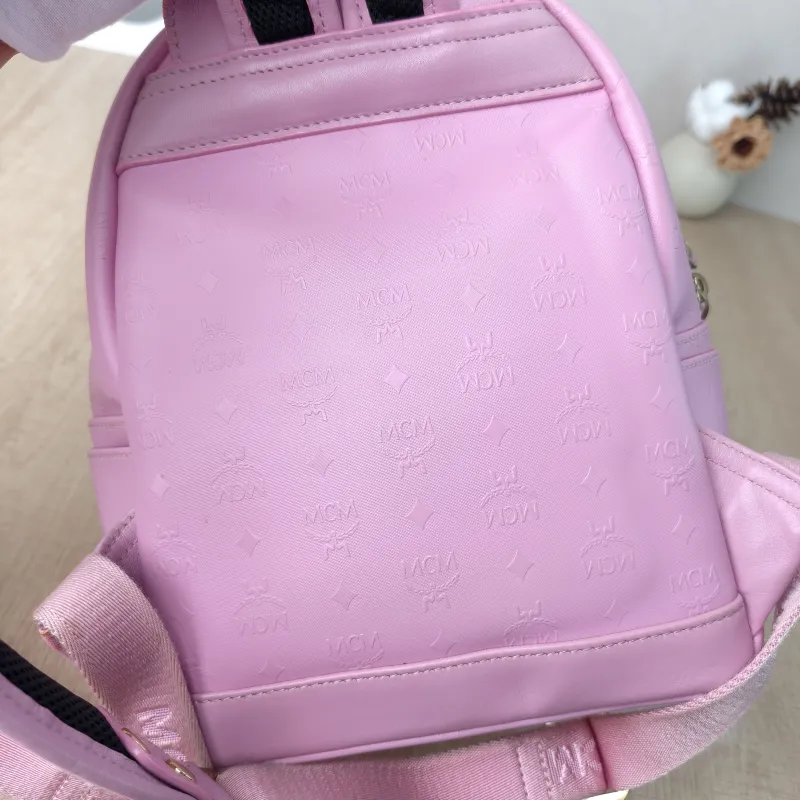 MCM Backpack Backpack Pink PVC One Size21 × 10 × 26 cm — detail view 7 of 13