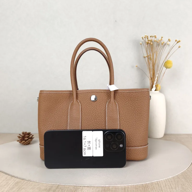 Hermès Top Handle Bag Neo Garden 23 Mini Negonda Calfskin Mini 23 × 10 × 16 cm K — cover view 6 of 6