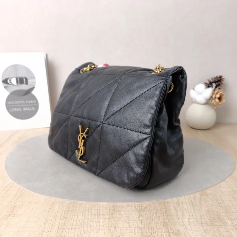 SAINT LAURENT Crossbody Bag Jamie 4.3 Chain Bag Black SL ambskin Medium 29 × 9.5 × 21 cm — cover view 3 of 5