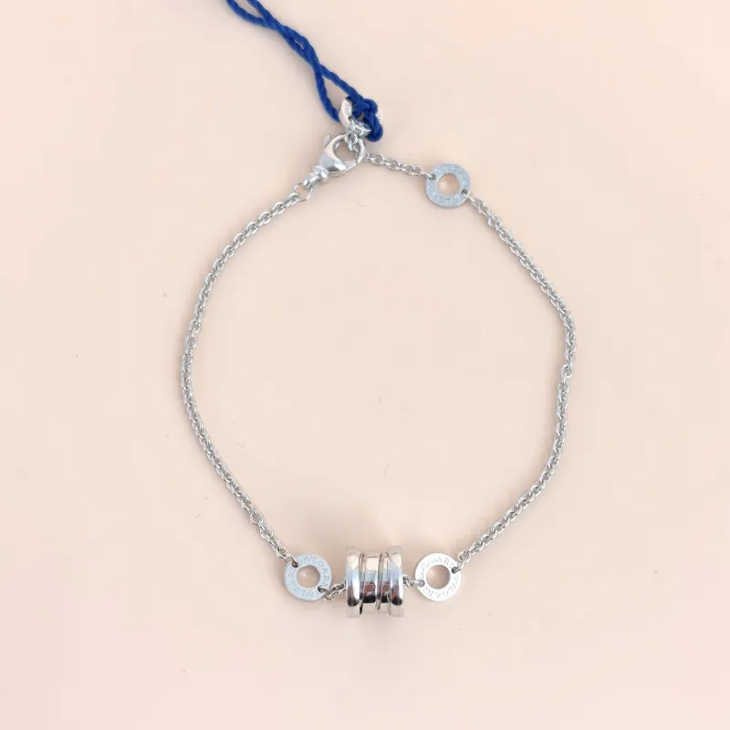 Bvlgari Bracelet B.ZERO1Collection Bracelet White Gold 18KW hite Gold One Size 18cm
