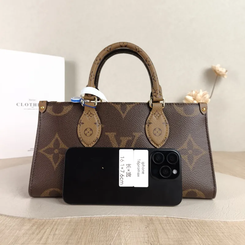 Louis Vuitton Crossbody Bag Onthego East West Two Straps Monogram PVC Small 25 × 10 × 13 cm — cover view 2 of 5