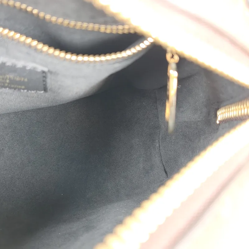 Louis Vuitton Crossbody Bag Petite Malle Souple Box Black PVC One Size 20 × 7.5 × 14 cm — detail view 6 of 13