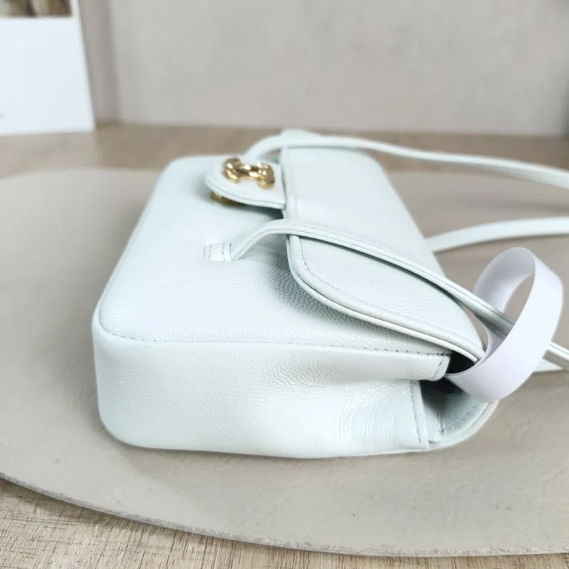 Chanel Shoulder Bag 26B preppy coco Green Calfskin Mini 17 × 5 × 11.5 cm — detail view 13 of 13