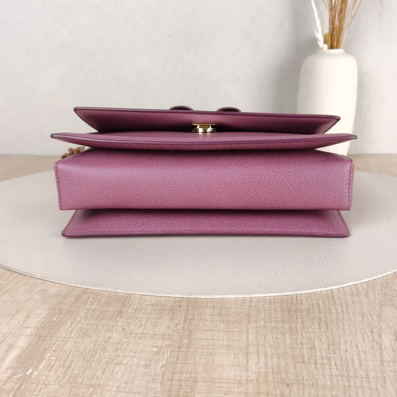 FERRAGAMO Crossbody Bag Chain Bag Calfskin One Size25 × 5 × 17 cm — cover view 2 of 5
