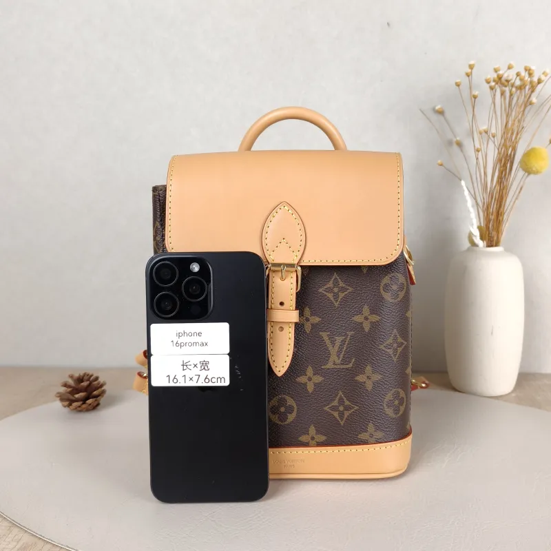 Louis Vuitton Backpack Soho Backpack Monogram PV Cmini17 × 8 × 23 cm — cover view 4 of 6