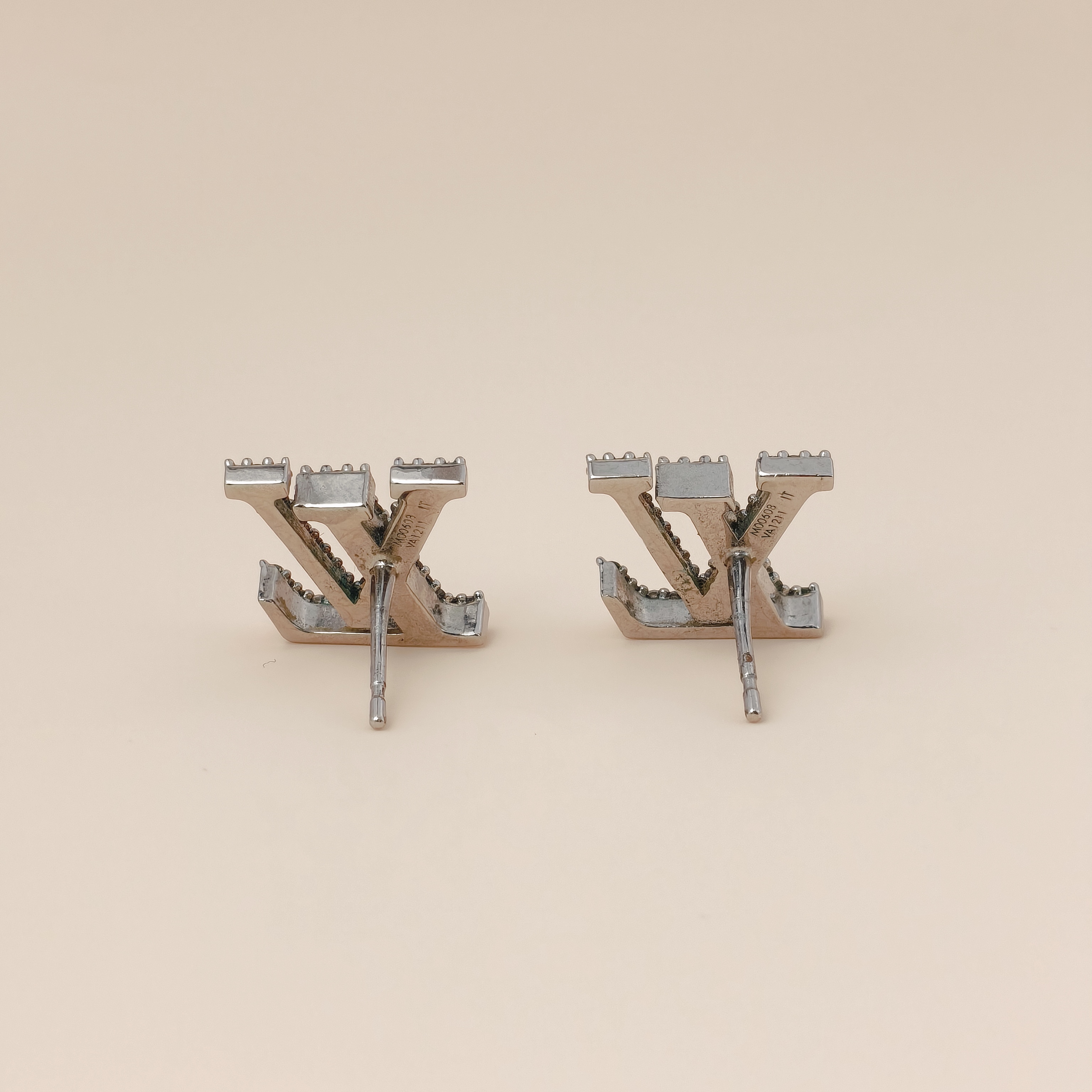 Louis Vuitton Earrings Earrings Silver One Size — cover view 2 of 8