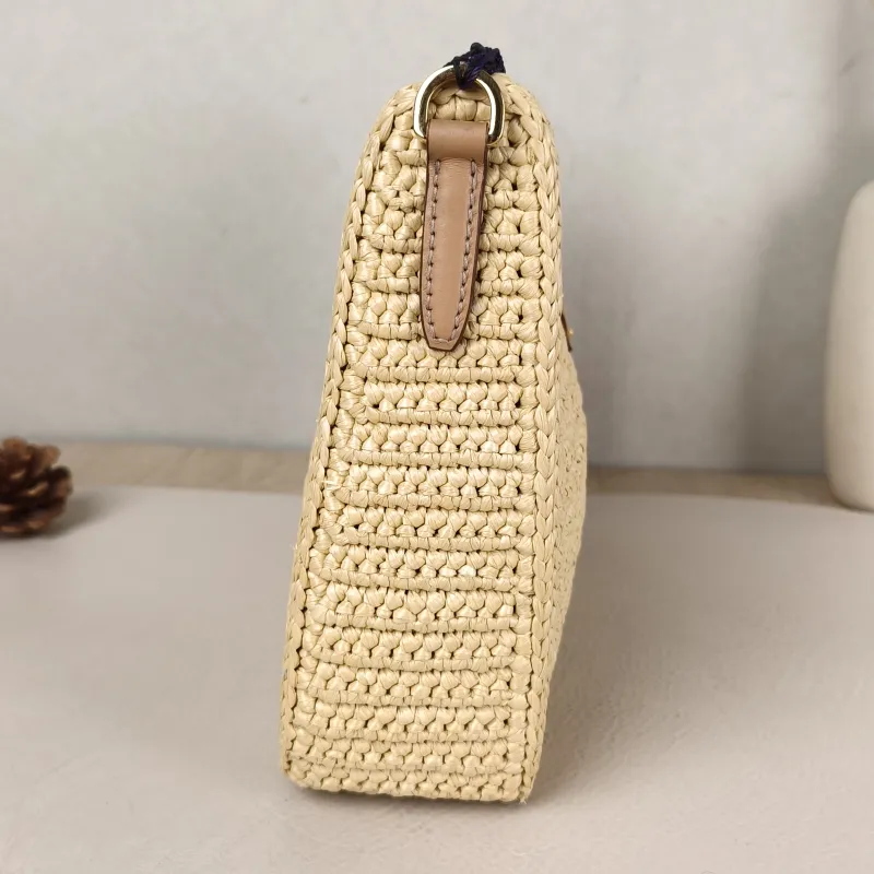 PRADA Crossbody Bag Re-Edition 2005 Hobo Woven Mini 22 × 6 × 18 cm — detail view 4 of 14