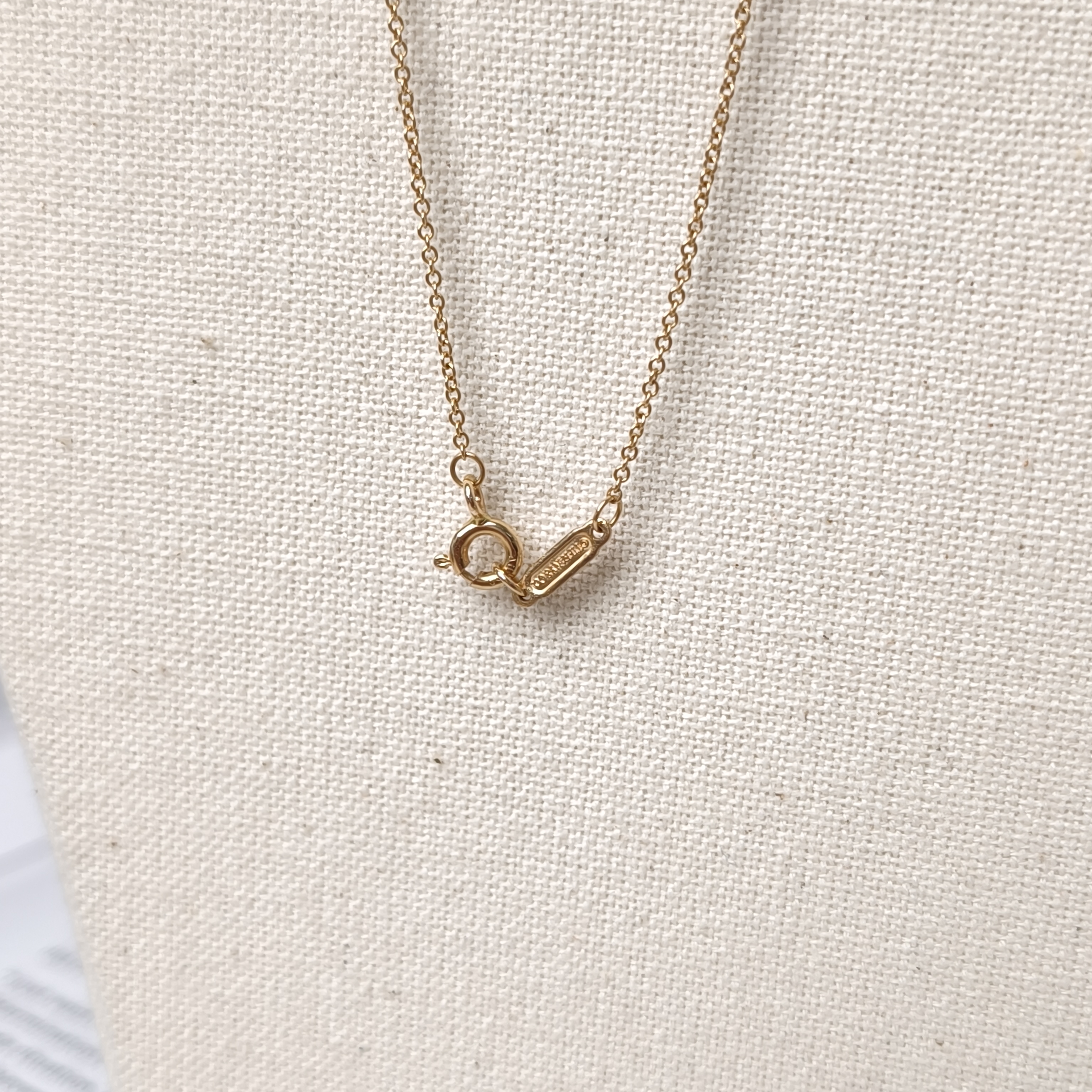 Tiffany&Co. Necklace Keys Collection Necklace Pendant Gold18k 18㎜ 40㎝ — cover view 6 of 11