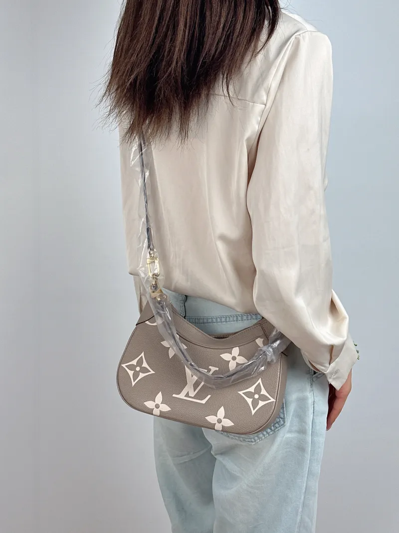 Louis Vuitton Shoulder Bag Bagatelle Monogram Empreinte Embossed Calfskin Small 24 × 7 × 18 cm — on-model view 2 of 2