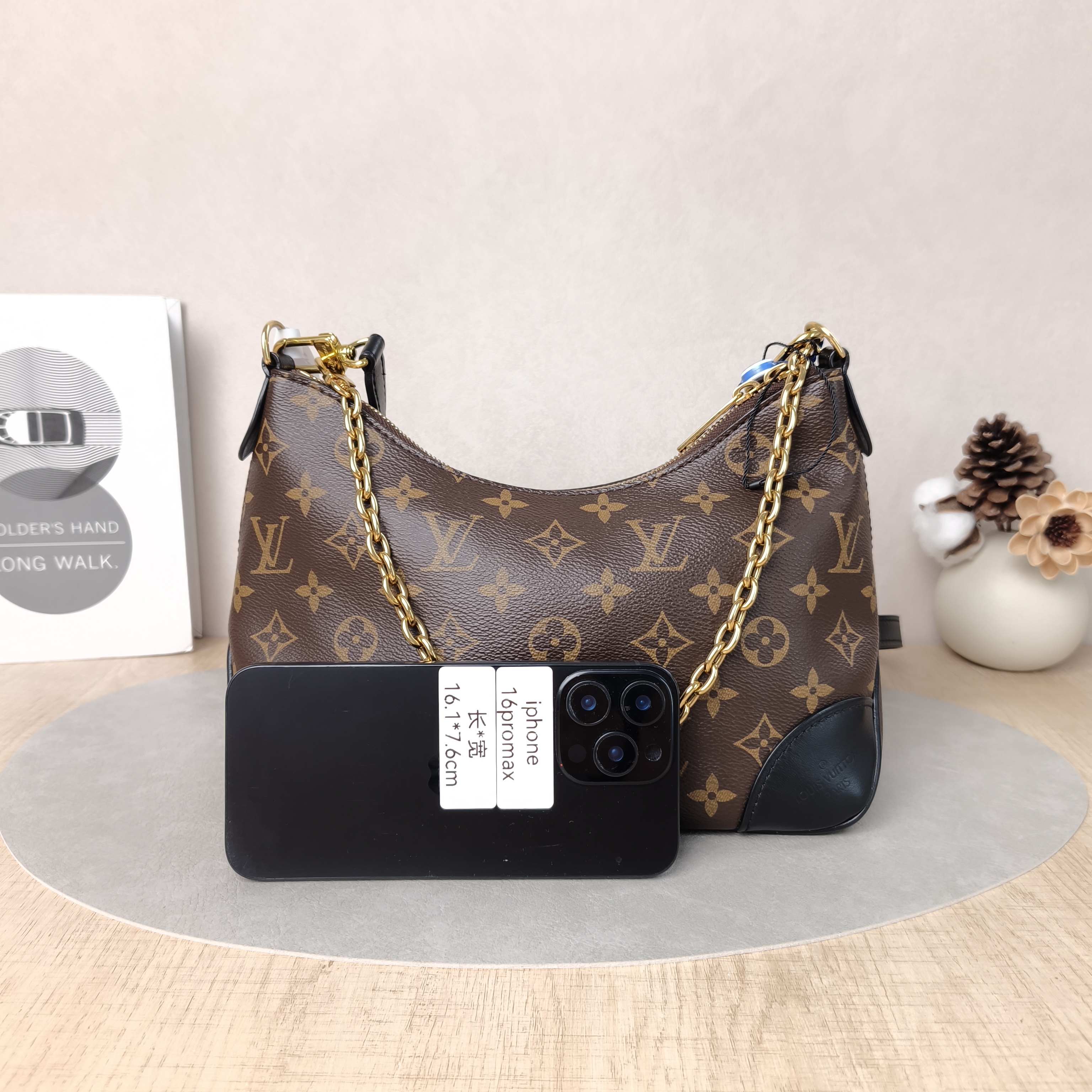 Louis Vuitton Crossbody Bag Boulogne PVC Small26 × 9.5 × 16 cm — cover view 5 of 5