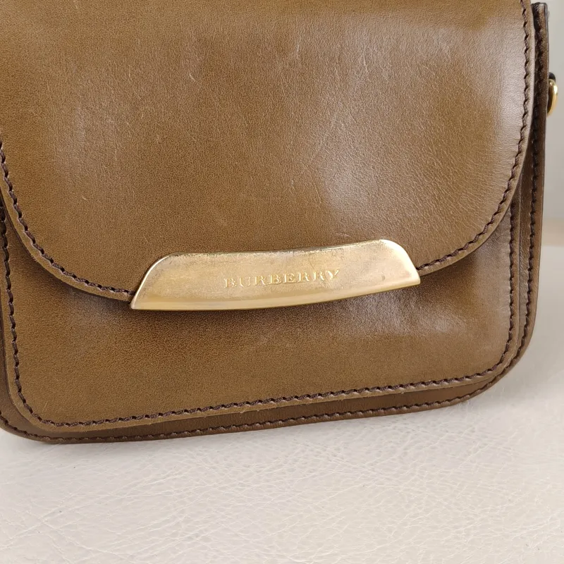 BURBERRY Crossbody Bag Crossbody Bag Calfskin One Size 15.5 × 3 × 12.5 cm — detail view 10 of 11