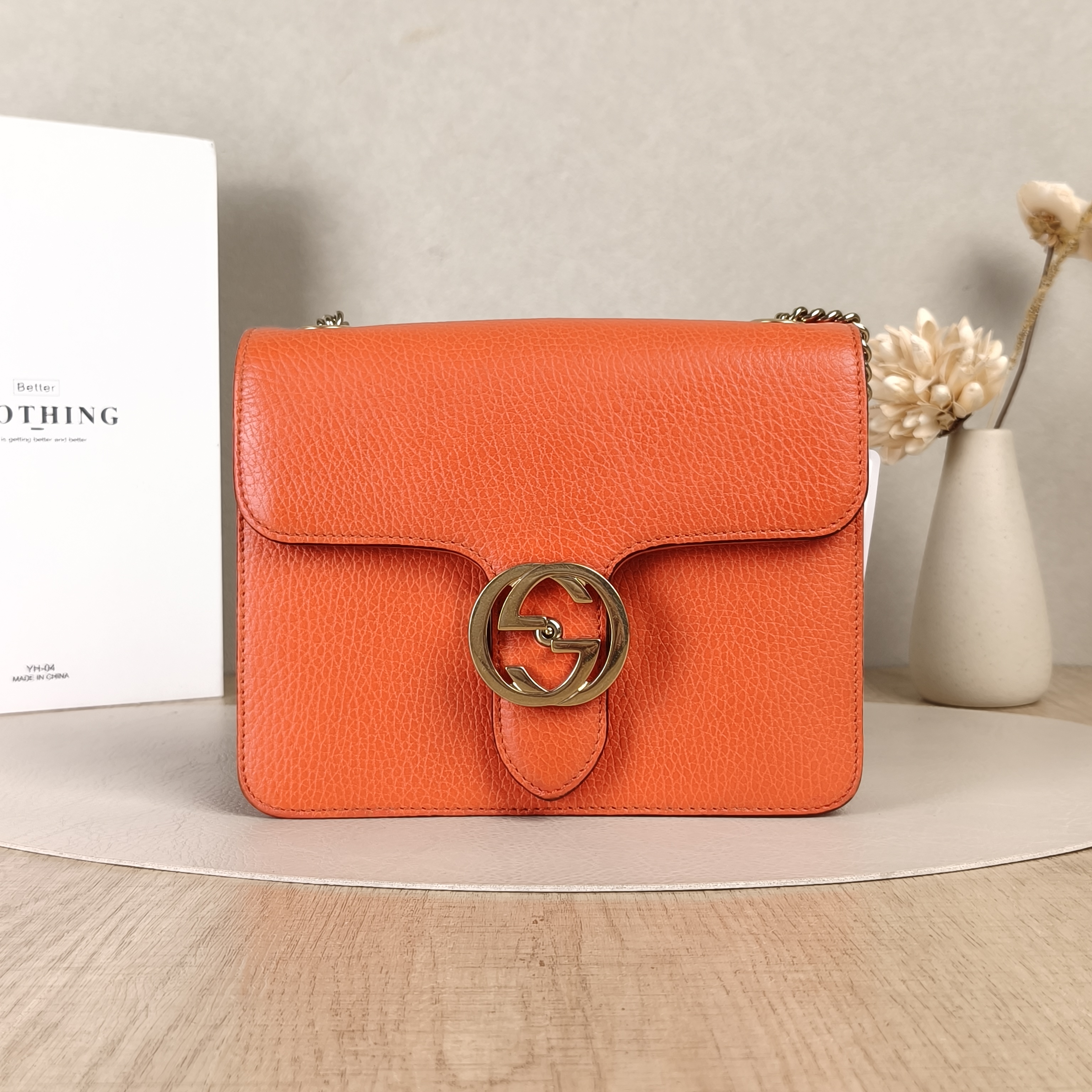 GUCCI Crossbody Bag g Collection Calfskin One Size20 × 9 × 16 cm