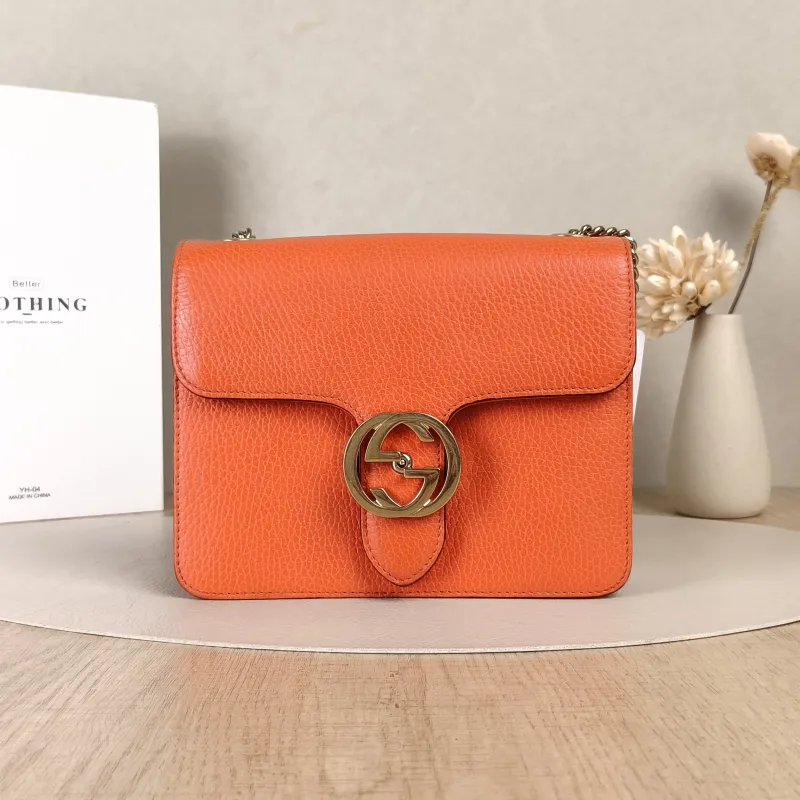 GUCCI Crossbody Bag g Collection Calfskin One Size20 × 9 × 16 cm
